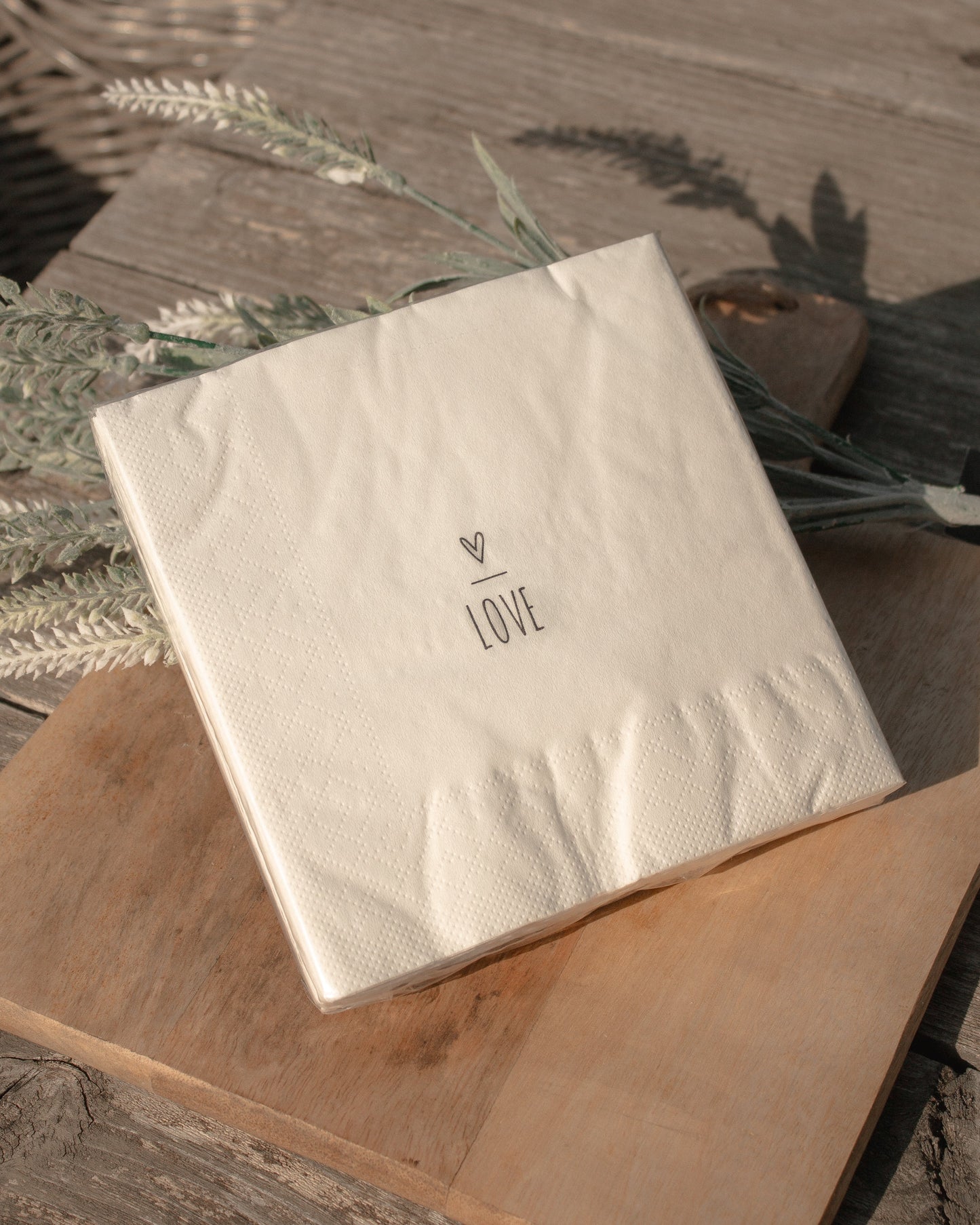 Servetten papier Love